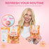 30+ 2.75oz Katys Peach Bellini Loose Tea - Apple, Peach & Mango - Light Herbal Fruit Tea, Caffeine-Free, Sugar-Free