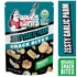 7.2 OZ (Pack 3) Dave's Killer Bread ZESTY GARLIC PARM SNACK BITES, with Branded Sticker