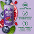 V8 8 oz (6 Pack) +Energy Pomegranate Blueberry Juice Energy Drink, fl Can