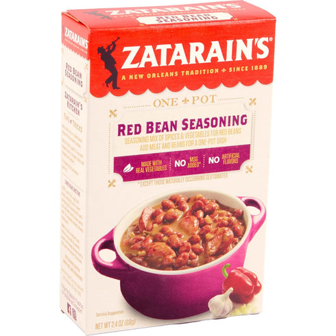 Zatarain's Red Bean Seasoning, 2.4 oz (Pack of 8)