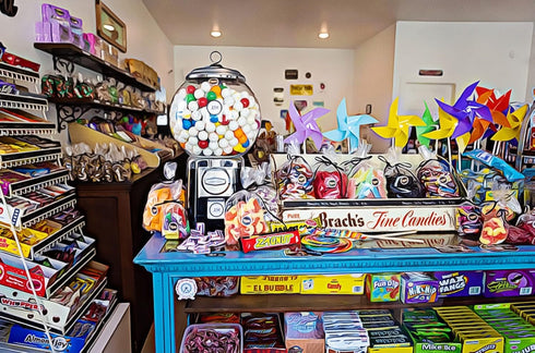 Peanut Butter Puffs - One Pound Gift Bag from Plantation Candy