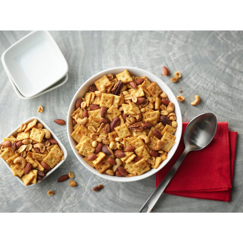 56oz PLANTERS Salted Mixed Nuts, Peanuts, Almonds, Cashews, Brazil Nuts and Pecans, Party Snack, Plant-Based Protein