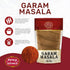 Spicy World 3.5 Oz Garam Masala Powder | Salt Free, Vegan | Indian Origin | Garam Masala Spice Powder