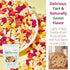 5.29oz 100% Freeze Dried Mixed Fruits - Real Crunchy Mixed Dehydrated Fruit Cubes with Strawberry, Dragon Fruit, Peach