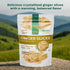 Sunhill Naturals Crystalized Ginger Slices, Dried Slices with Natural Sweetness, Premium Ginger Pieces, Sweet & Spicy