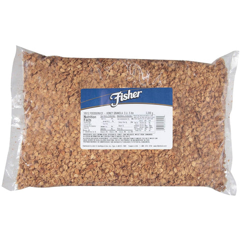 John B.Sanfilippo and Son Fisher Honey Granola, 5 Pound -- 1 each.