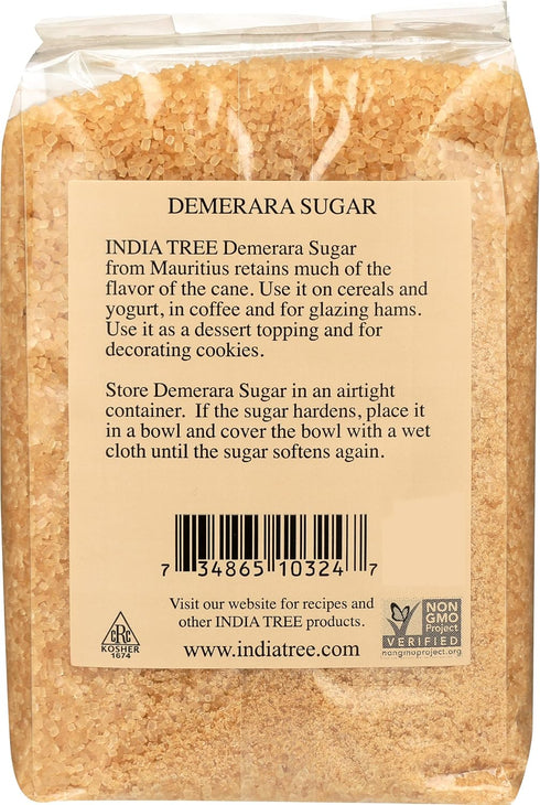 16 OZ INDIA TREE Demerara Sugar