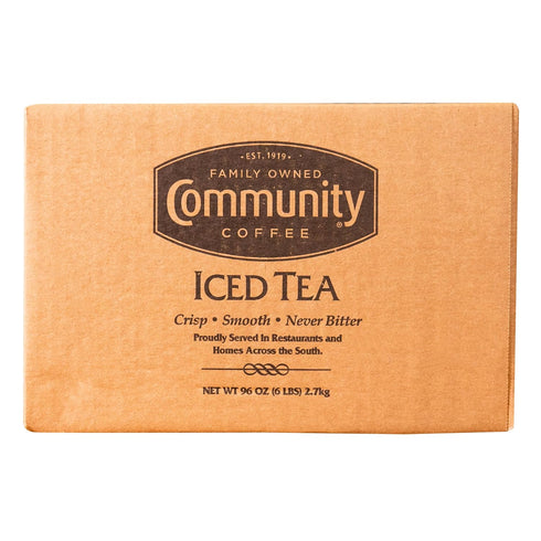 Community Coffee Pre-Measured Iced Tea Filter Packs for 3 Gallon Commercial Urns,