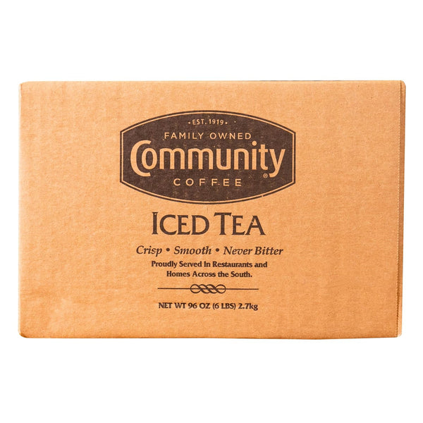 Community Coffee Pre-Measured Iced Tea Filter Packs for 3 Gallon Commercial Urns,
