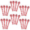 Gift Boutique Christmas Peppermint Candy Cane Spoons 24 Pack Edible Mint Candies