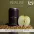 Brause 12-Pack 12oz Apple x Malt German Craft Beverage, Award-Winning Premium Non-Alcoholic Cider/Apple Beer/Lager