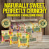 Pack, 12 Aycana Fruit Crunchies Dried Fruit & Granola Bites Banana, Golden Berry, Blueberry, Pineapple, Mango