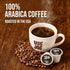 80 Count 100% Basic Joe Dark Roast Coffee Pods - | Bold Single Serve K-Cup Compatible Pods | Arabica | Strong Morning