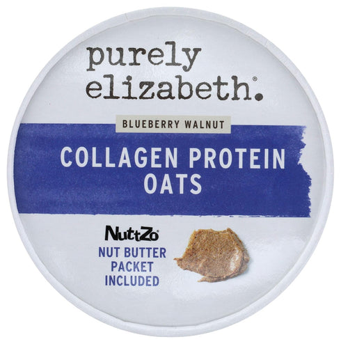2 Purely Elizabeth, Oats Blueberry Walnut Collagen Protein, Ounce