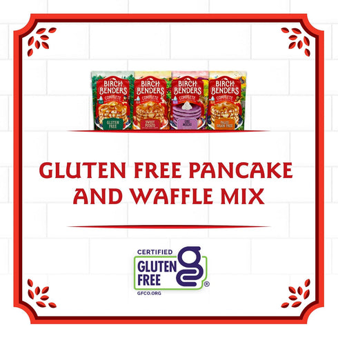 14 oz Birch Benders Ube Mochi Pancake & Waffle Mix, Bag