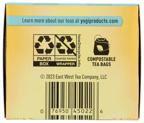 16 Count, Packaging Yogi Tea, Relaxed Mind, May Vary