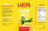 100% 32oz. (2 PACK) Lucy's Family Owned - Lemon Juice Bottle