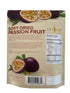 3.5 oz (100gr) 6 Amphora Conventional Soft Dried Passion Fruit per pouch (Case of pouches)