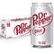 Diet Dr Pepper Soda, 12 fl oz cans, pack of 12