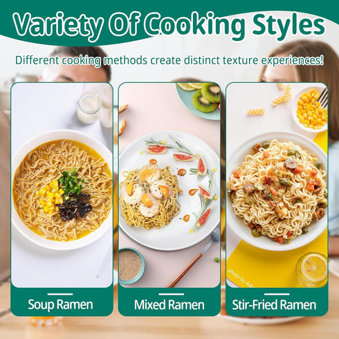 (32g) Packaged 8 Packs VOLO VERO High Protein Instant Ramen Variety Noodles Soup, Chicken, "Spicy" Beef, Pork Tonkotsu