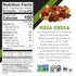 14 Power Up Trail Mix, Mega Omega Trail Mix, Non-GMO, Vegan, Gluten Free, No Artificial Ingredients, Gourmet Nut, Ounce