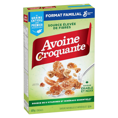 Oatmeal Crisp 619 Maple Cereal Family Size, Grams