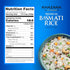 4lb Khazana Authentic Premium Basmati Rice - Resealable Zipper Bag | Non-GMO, Gluten-Free, Kosher & Cholesterol-Free |