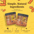 9oz 4-Pack B'Nutty Sweet & Salty Peanut Butter | Simply Irresistible Salted Caramel & Pretzel Peanut Butter |