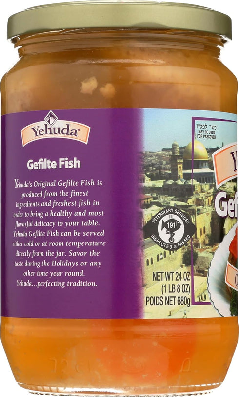 24 oz Yehuda Gefilte Fish