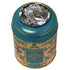 240 New English Teas Song Thrush & Berries Teal Tea Caddy with Breakfast Teabags