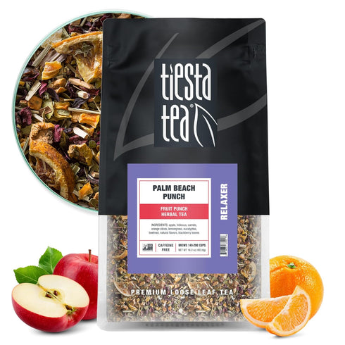 Tiesta Tea - Palm Beach Punch, Loose Leaf, Fruit Punch Herbal Tea,