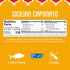 10 pack 4.25 oz. Packaged Backpacking Fresh Gourmet Canned Tuna (Sicilian Caponata, of tin) Freshly Skipjack Tuna Fish