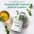 36 The Republic of Tea Organic American Peppermint SuperHerb Tea Tin, Herbal Tea Bags, Naturally Caffeine-Free Herbs