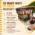 100% 12 36 GRADYS COLD BREW, New Orleans Style, Arabica Ground Coffee & Chicory Pouches, All-in-One Cold Brew Kit