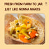 9.88oz Gusta Pepper Compote in Olive Oil on a Bed of Spices - Made in Italy - Organic Bell Peppers Glass Jar with Extra