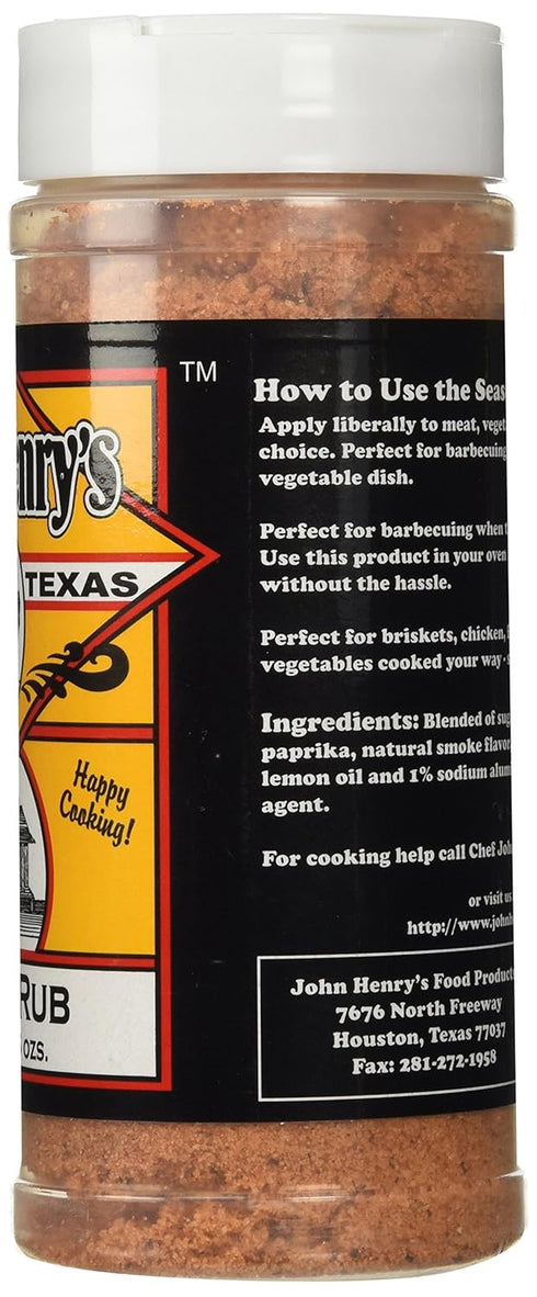 John Henry's Pecan Rub (11.5 oz)