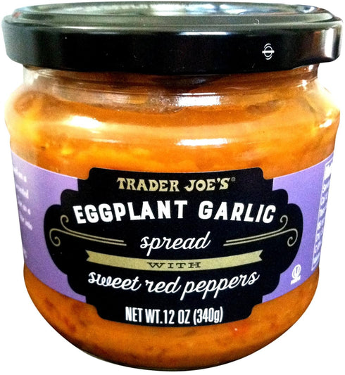 Trader Joe's Trader Joes Eggplant Garlic Spread with Sweet Red Peppers
