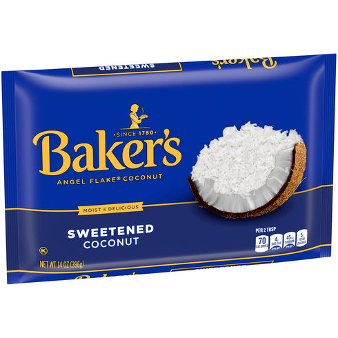 Baker's 14 oz Bakers Sweetened Angel Flake Coconut, Bag