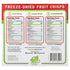 15 (0.35 oz Natures Turn Freeze-Dried Fruit Crisps Healthy, Gluten-Free,Crispy & Delicious, Plant-Based Snack,Ideal
