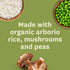 Frozen 9.5 oz Amy's Meals, Mushroom Risotto Bowl, Made with Parmesan Cheese, Gluten Free