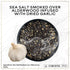 5 oz Smoked Garlic Salt Infused with Dried Garlic Alderwood Smoked Salt with Smoky Flavor for Rubs and Marinades Shaker