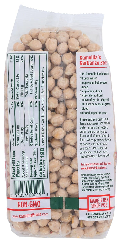 16 OZ Camellias Garbanzo