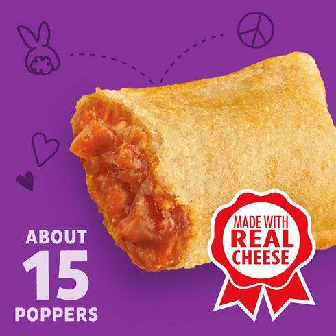 Frozen 15 6.8 oz Annie's Pizza Poppers, Uncured Pepperoni, Snacks, Ct