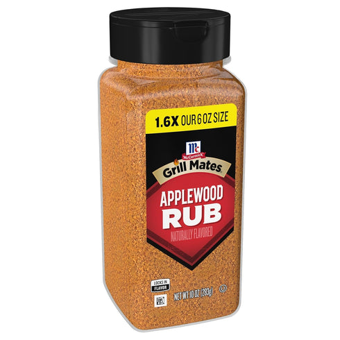 McCormick Grill Mates Applewood Rub - 10 oz Seasoning for Grilling
