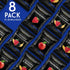 Homestead Reserve Pack 8 (0.6oz Packs Freeze Dried Fruit Snacks, of Each) Bulk Freeze-Dried Fruit for Home or Travel