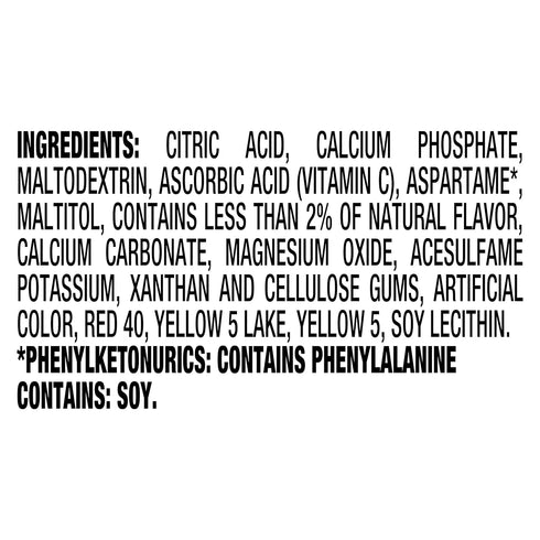 Orange,1.3 Oz( Pack 6) Crystal Light Drink Mix, Classic