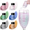 CRPTHE 6 Colors Edible Luster Dust Set, Food Grade Glitter for Baking, Drinks, Cakes, Vegan (5g/Bottle)