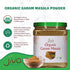 Jiva Organics Organic Garam Masala Powder 1 Pound Bulk Jar - NON-GMO, Salt Free, Premium Indian Spice Blend