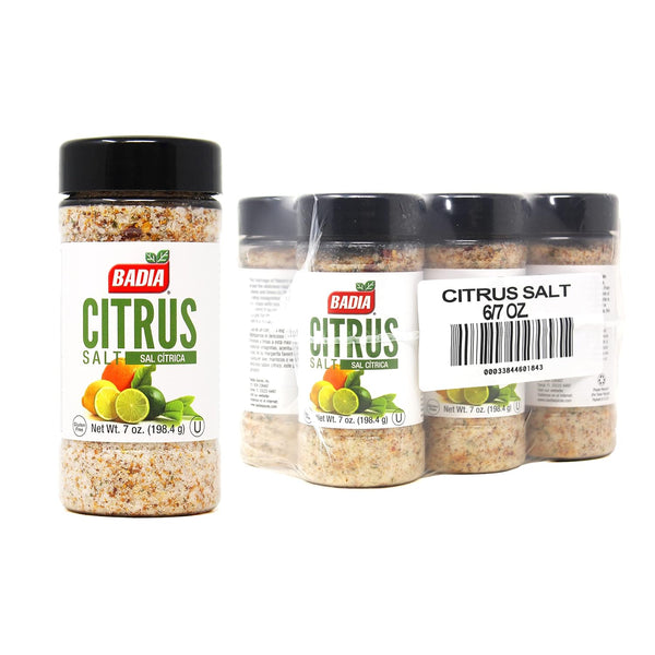 Badia Citrus Salt, 7 oz (Pack of 6)