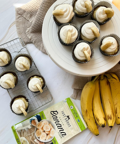 1lb, USDA Organic Banana Flour Vegan, Paleo, Grain & Gluten Free, All-Purpose Wheat Flour Alternative, Great For Baking